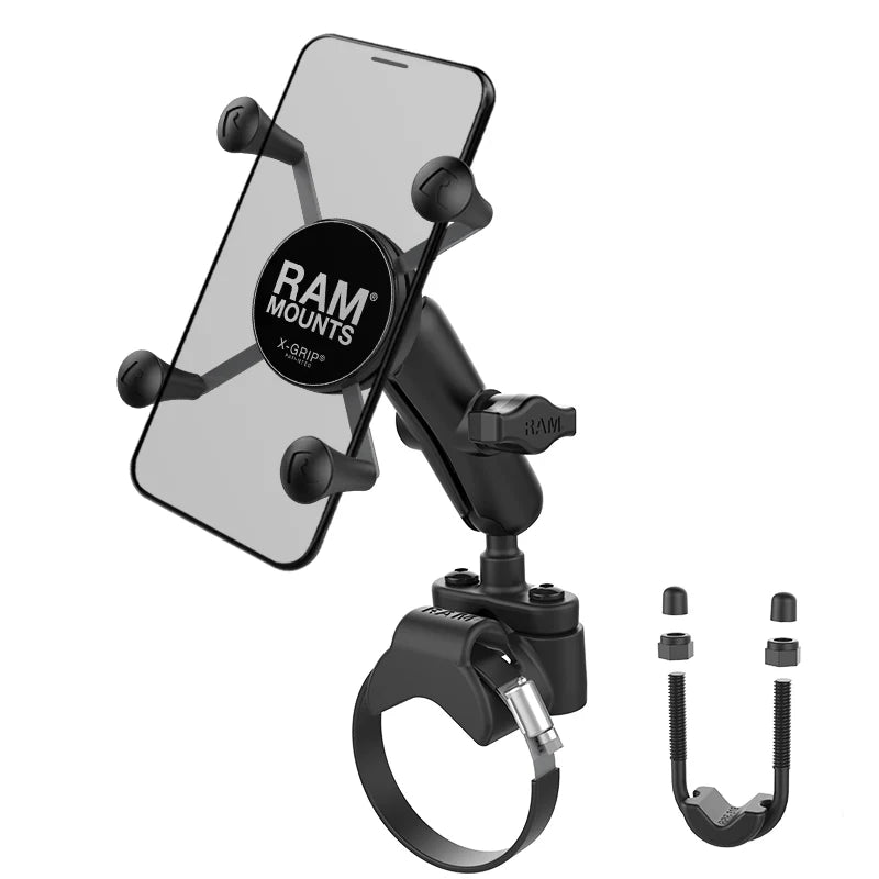 RAM MOUNTS | RAM X-Grip Phone Mount with ATV/UTV Rail Base
