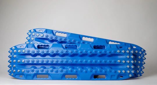 ACTIONTRAX | Metal Teeth Recovery Boards Blue (Pair) - Extreme Traction Mats