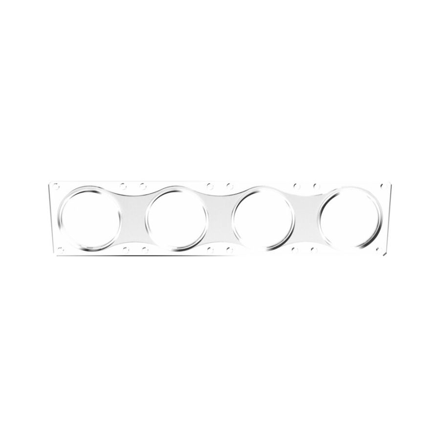 KC HILITES | FLEX ERA LED Light Bar - Clear Combo Beam Lens for Light Bars (4273)