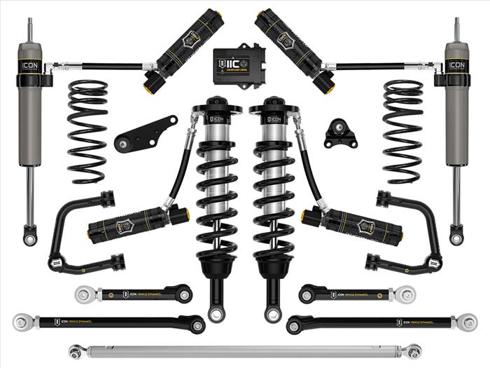 ICON VEHICLE DYNAMICS | Tacoma 4th Gen 2024 1.25-3" Lift Stage 13 Suspension System Tubular (K53303T)