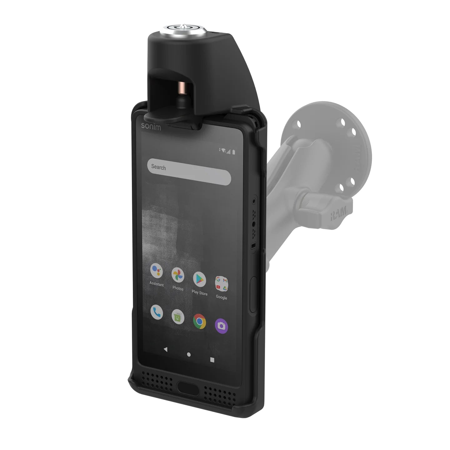 RAM MOUNTS | RAM EZ-Roll'r Locking Cradle for Sonim XP10