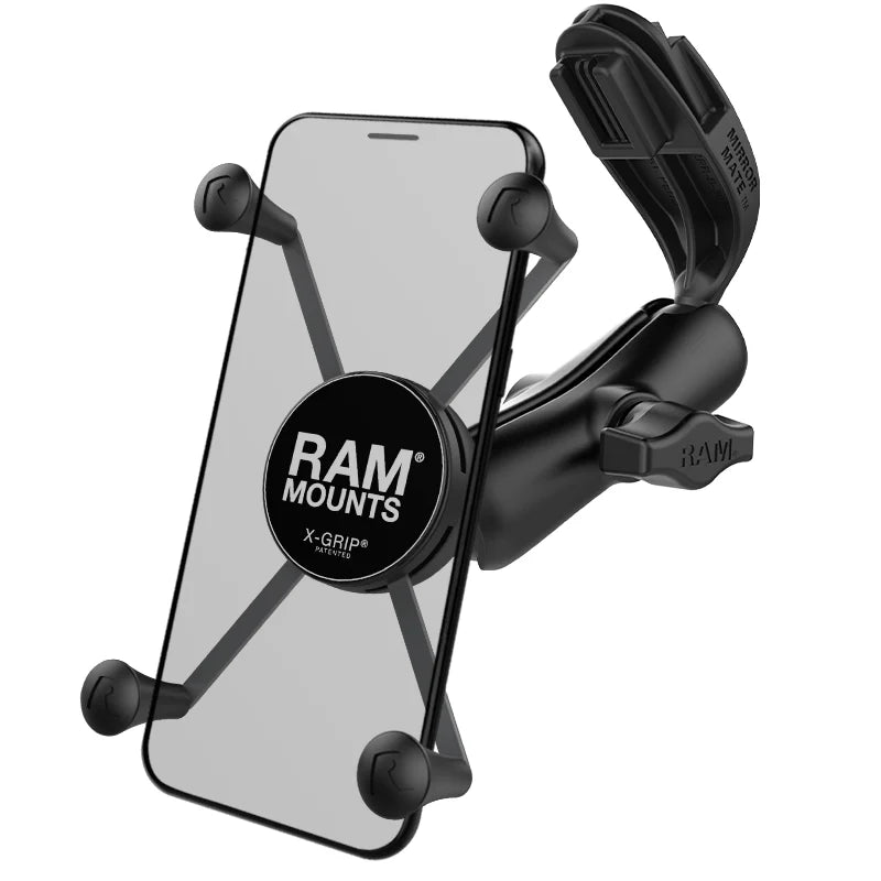 RAM MOUNTS | RAM X-Grip Large Phone Mount with RAM Mirror-Mate for Sprinter Van