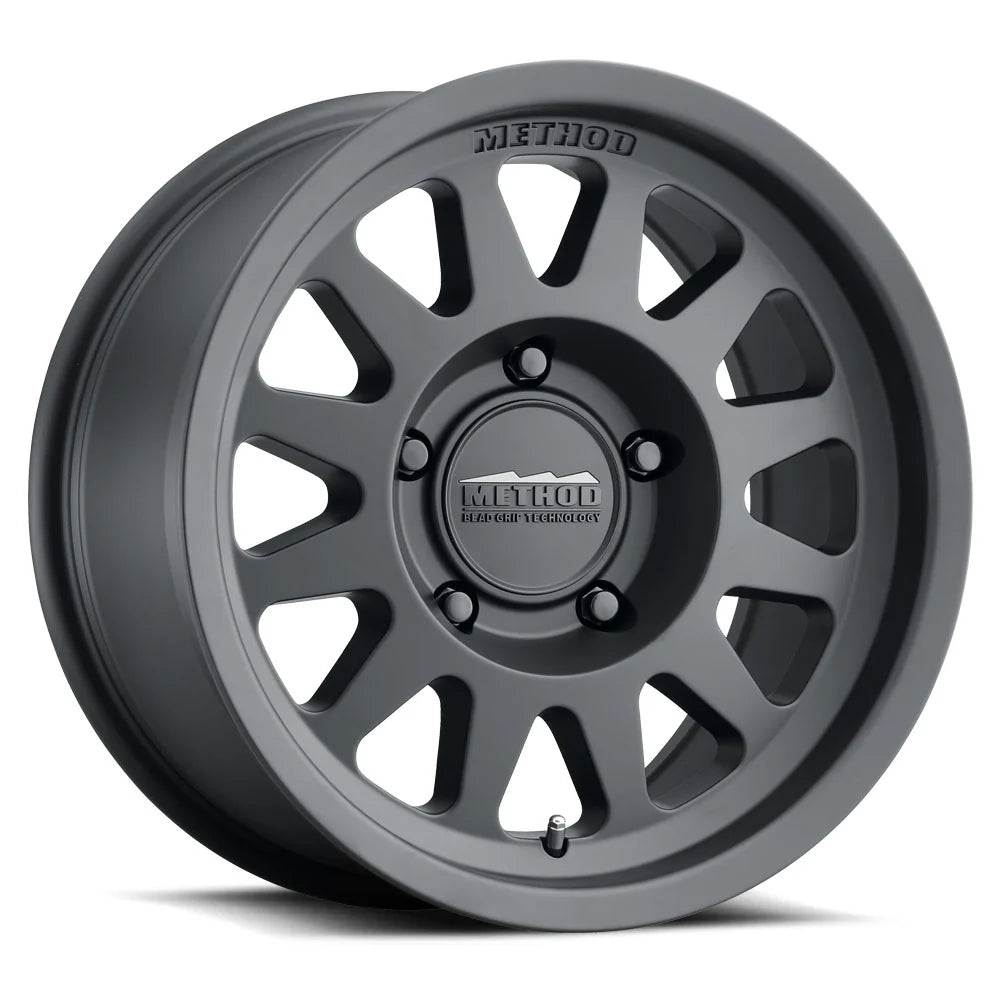 METHOD RACE WHEELS | 704 Matte Black Bead Grip Single Wheel (MR70478550500)
