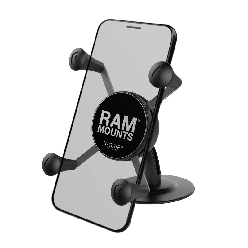 RAM MOUNTS | RAM X-Grip Phone Holder with Lil Buddy Adhesive Dash Mount