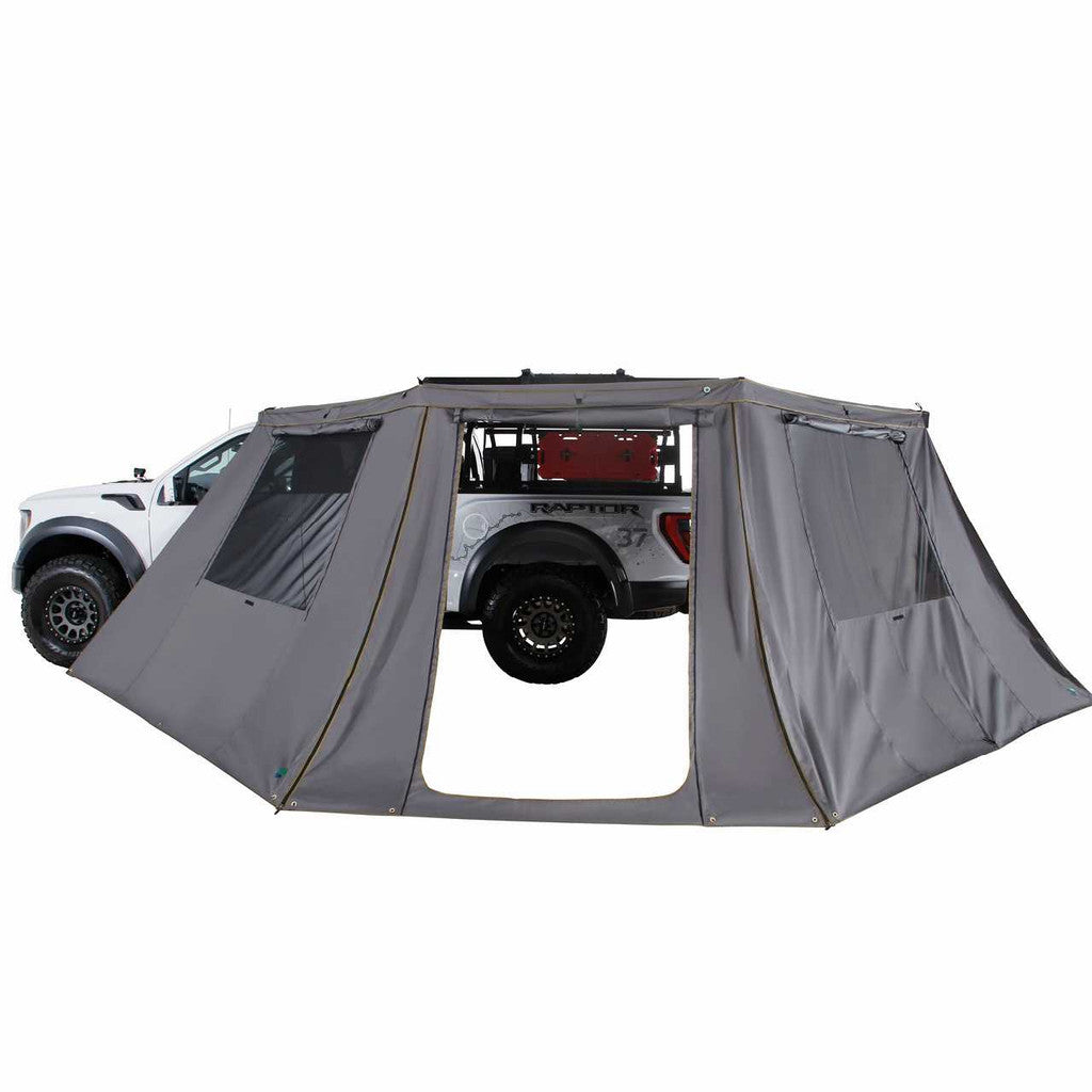 OVERLAND VEHICLE SYSTEMS | Nomadic 180 LTE Awning Wall with Windows (18159919)