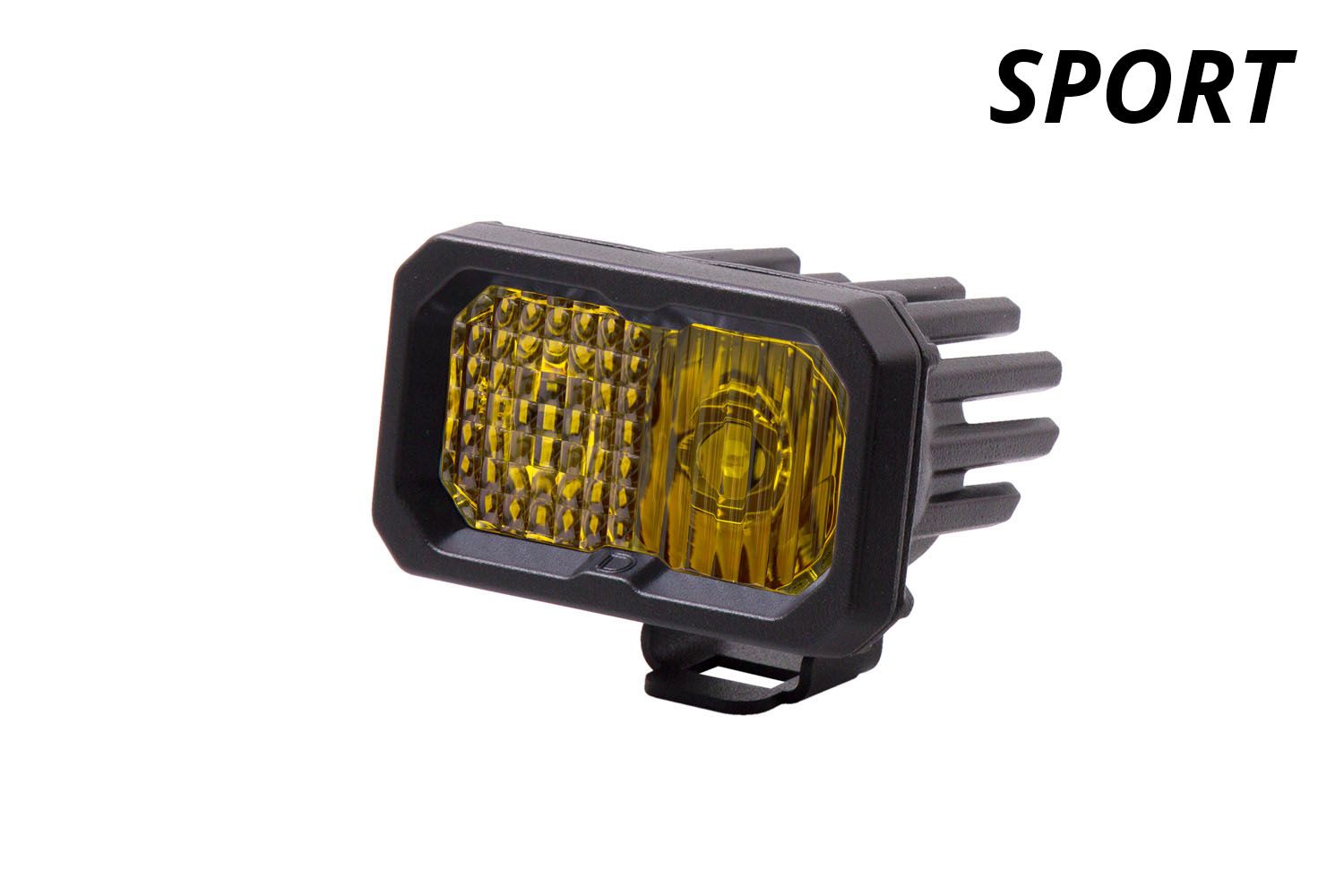 DIODE DYNAMICS | SSC2 SAE Yellow Sport Standard LED Pod (One)