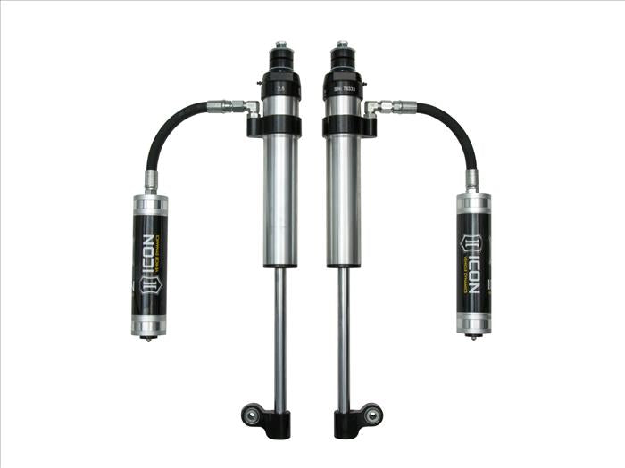 ICON VEHICLE DYNAMICS | Tacoma 3rd & 2nd Gen 2005-2023 Rear 2.5 Aluminum Series RXT Remote Reservoir Shocks Pair (57826P)