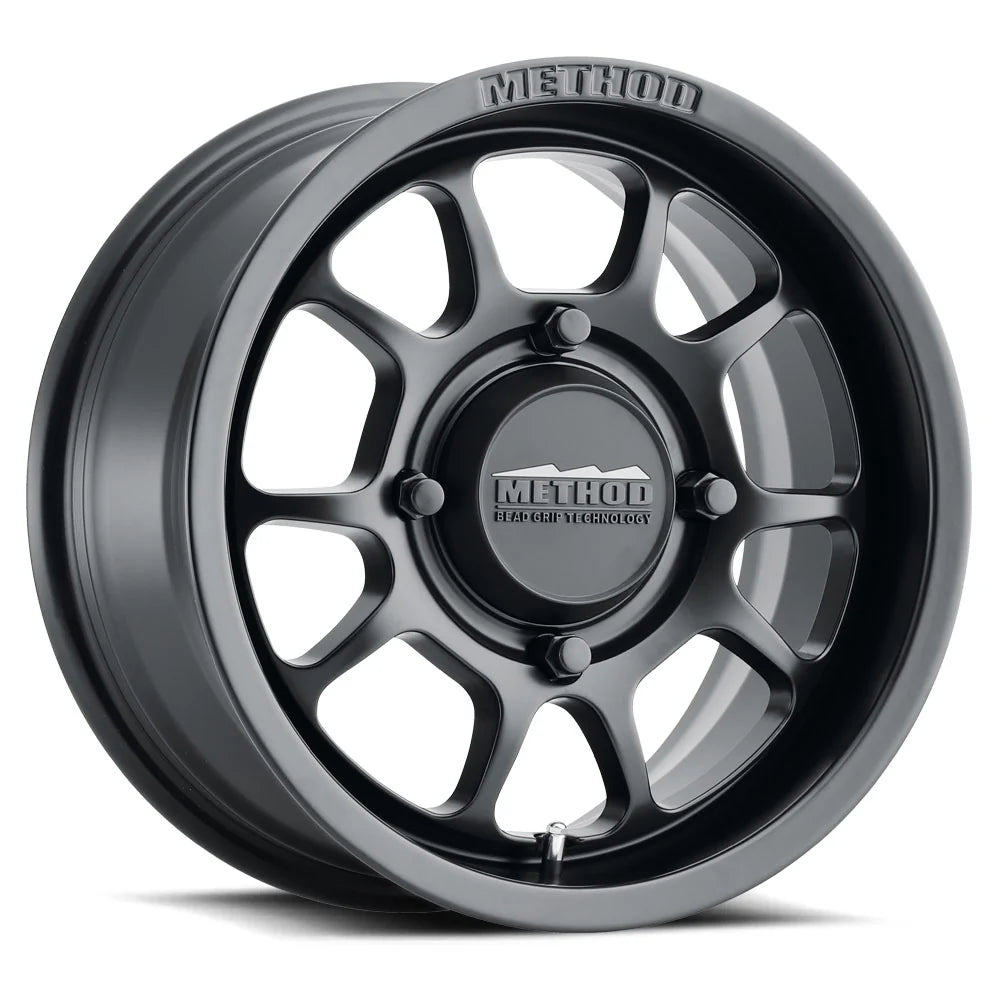 METHOD RACE WHEELS | 409 UTV Bead Grip Matte Black Single Wheel (MR40957047543)