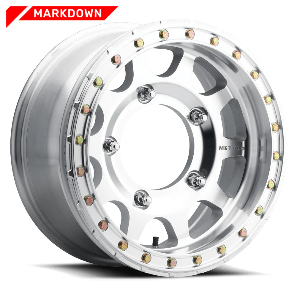 METHOD RACE WHEELS | 103 Markdown Buggy Beadlock Machined Raw Single Wheel (MR10378019300B)