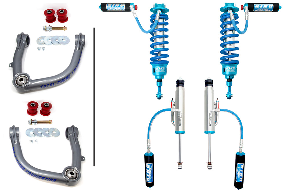 TOTAL CHAOS FABRICATION | Land Cruiser 200 Series (2008 - 2021) Uca W/ Front And Rear 3.0 Inch Diameter Adjustable Shocks (08-30-K2A)