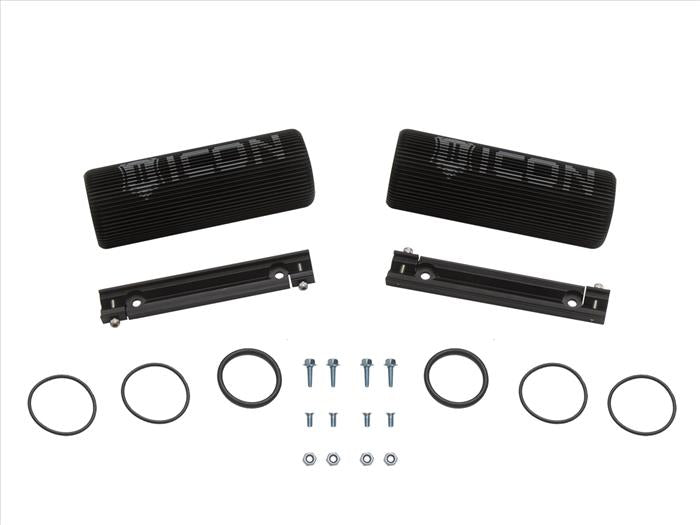 ICON VEHICLE DYNAMICS | Universal Finned Reservoir Upgrade Kit 7.5" Long (191016)
