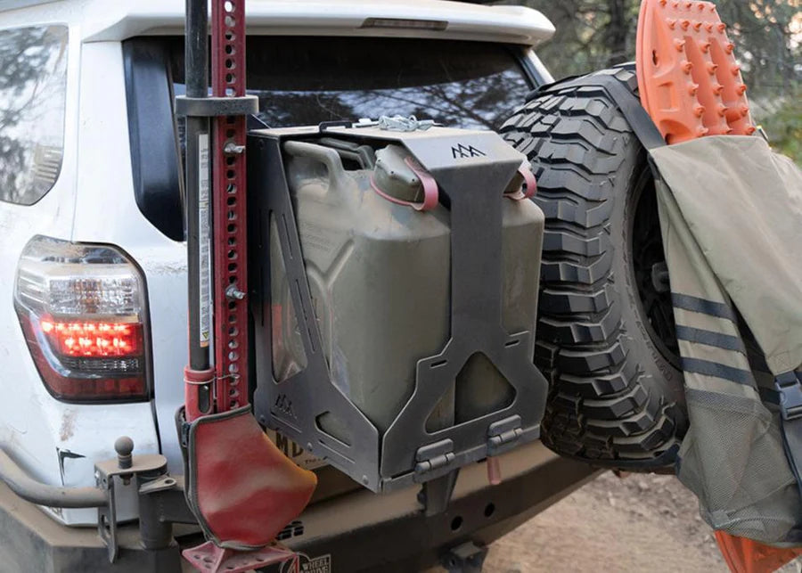 BACKWOODS ADVENTURE MODS | Jerry's Can Holder Dual Universal Jerry Can Carrier (BWAC-9530)
