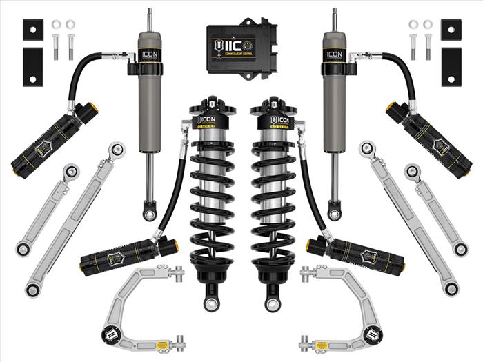 ICON VEHICLE DYNAMICS | Tundra 2022-2023 1.25-3.25" Lift Stage 4 3.0 Suspension System Billet (K53214)