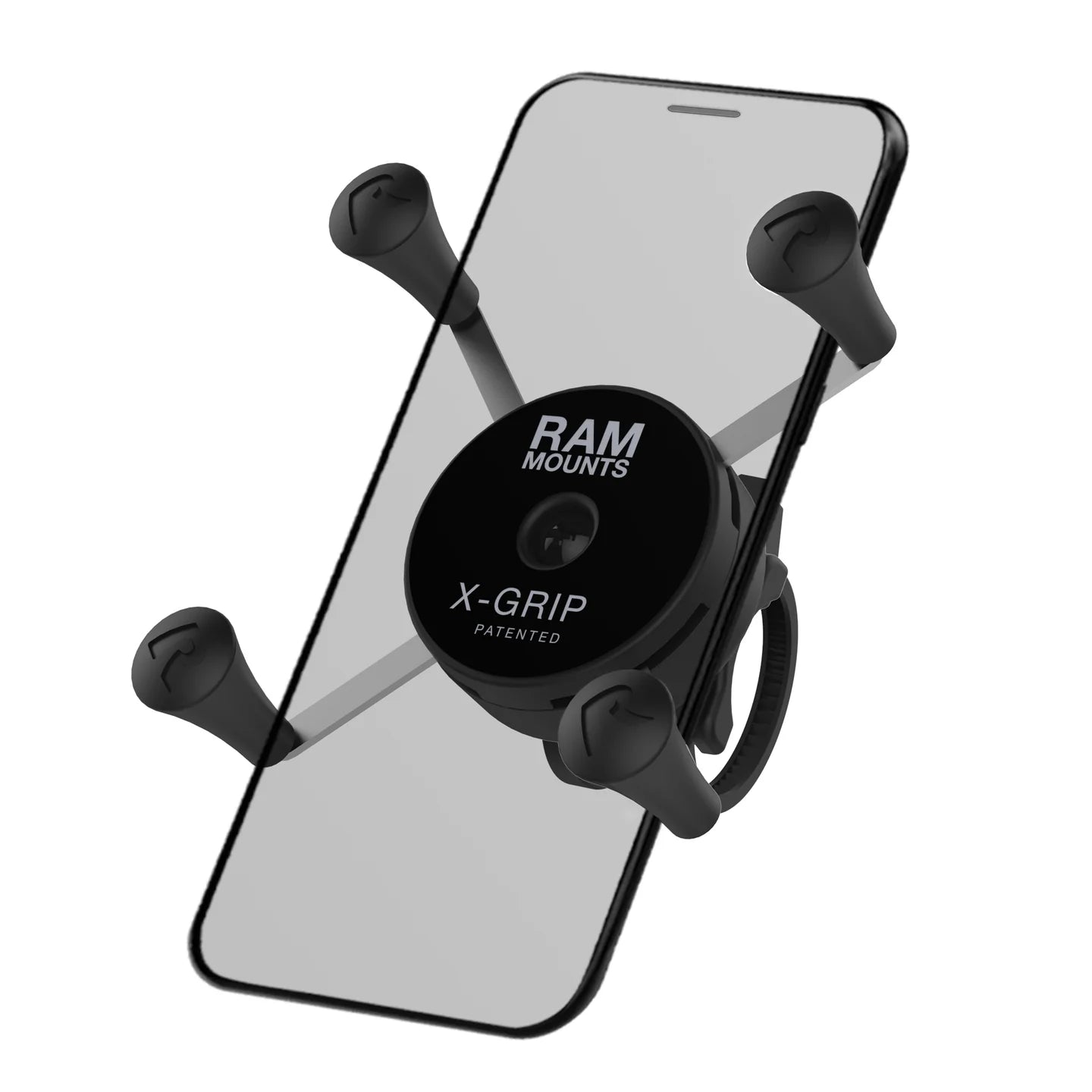 RAM MOUNTS | RAM X-Grip Phone Mount with Low-Profile Zip Tie Handlebar Base