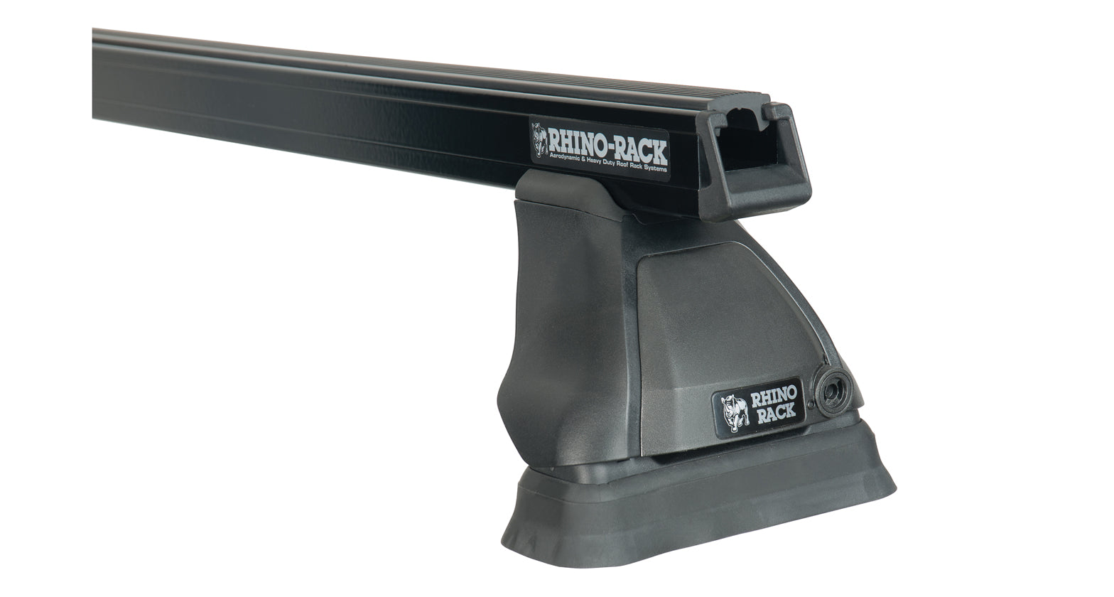 RHINO RACK | Heavy Duty 2500 Black 2 Bar Roof Rack (JA4549)