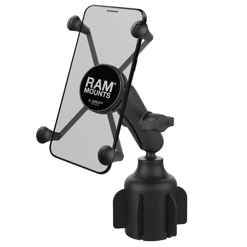RAM MOUNTS | RAM X-Grip Large Phone Mount with RAM Stubby Cup Holder Base