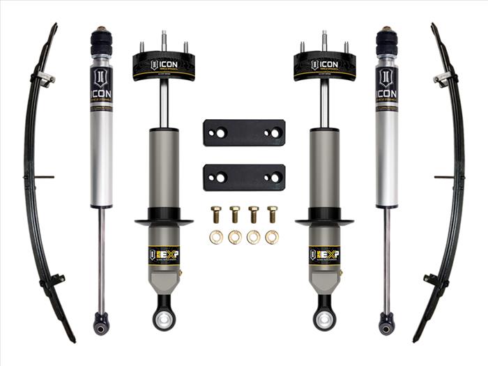 ICON VEHICLE DYNAMICS | Tacoma 3rd & 2nd Gen 2005-2023 0-2" Lift Stage 2 EXP Suspension System (K53221)