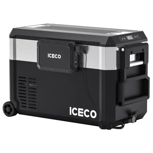 ICECO | JP40Pro Wheeled Portable Freezer with Magnetic Battery
