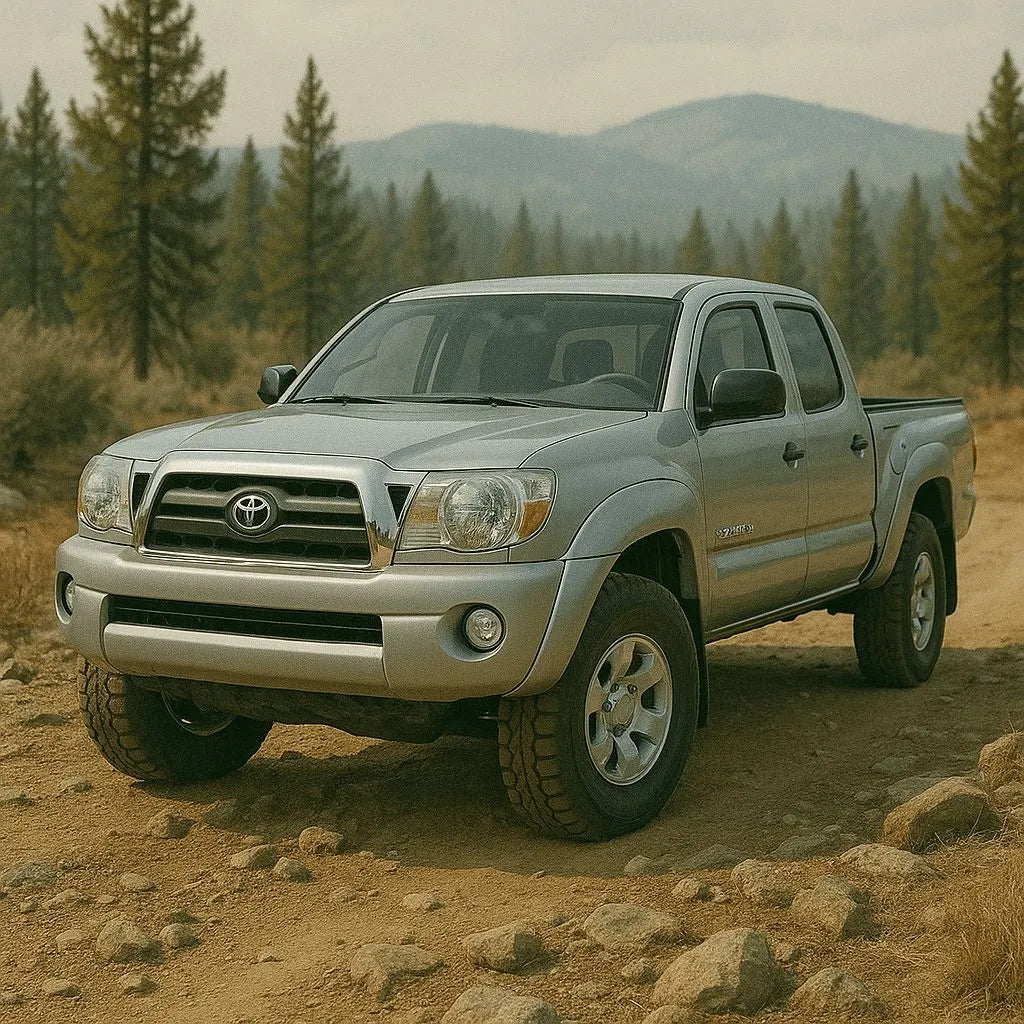 POWERBRAKE | Tacoma 2nd Gen (2005 - 2015) Front D-Line Rotor & Pad Kits (DT1002_c)