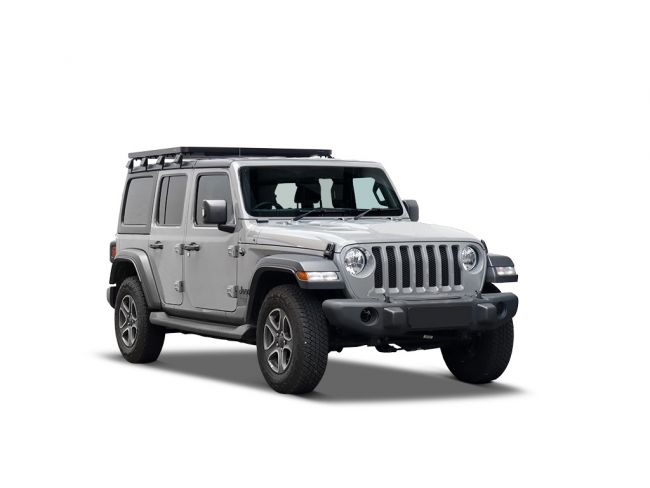 FRONT RUNNER | Jeep Wrangler 4XE 2021-Current Slimline II 1/2 Roof Rack Kit (KRJW031T)