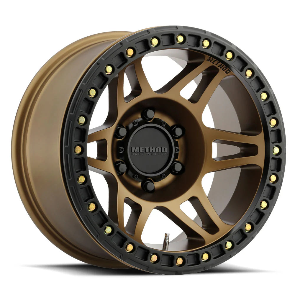 METHOD RACE WHEELS | 106 Beadlock Bronze Single Wheel (MR10679050944B)