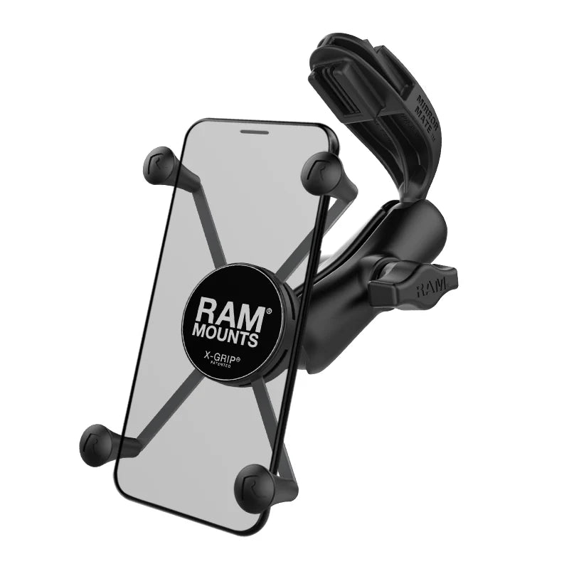 RAM MOUNTS | RAM X-Grip Large Phone Mount with RAM Mirror-Mate for GM Vehicles