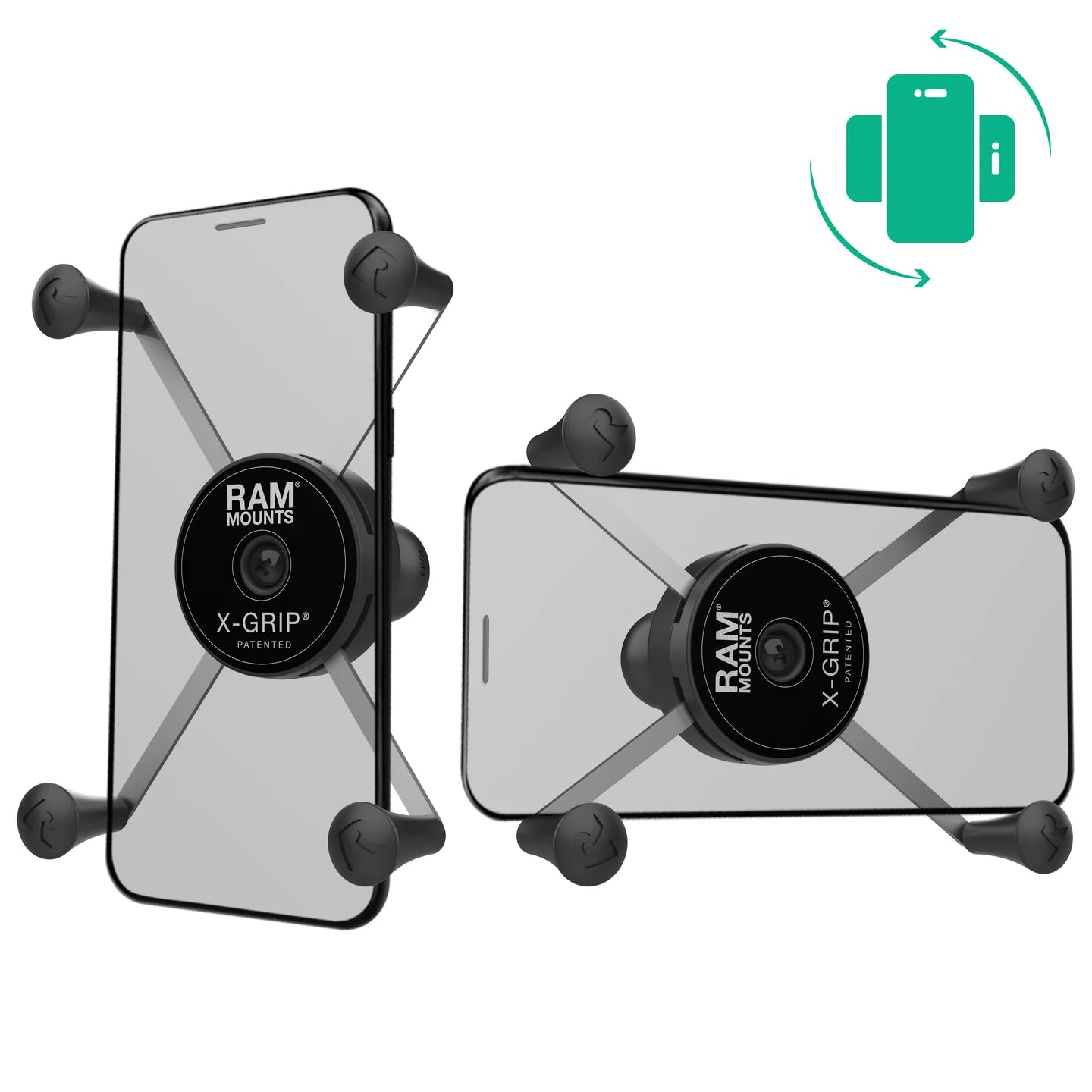 RAM MOUNTS | RAM Rotating X-Grip Large Phone Holder with Ball - B Size