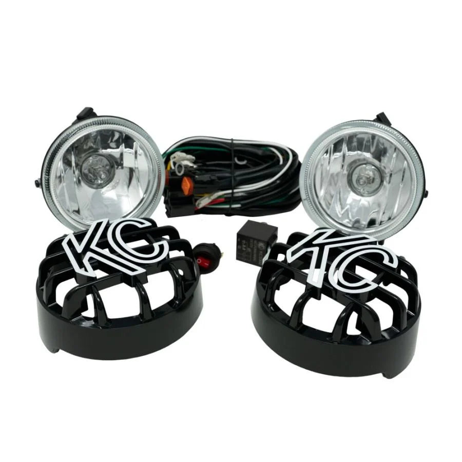 KC HILITES | 4" Rally 400 Halogen 2-Light System 55W Spread Beam (0490)