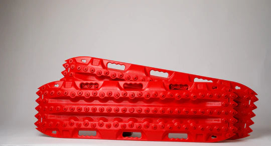 ACTIONTRAX | Recovery Boards - Red Pair | Off-Road Traction Mats USA Made