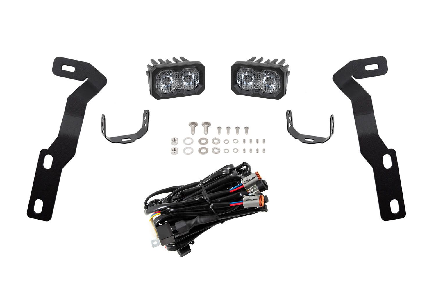 DIODE DYNAMICS | Tacoma 3rd Gen 2016-2023 Stage Series Backlit Ditch Light Kit
