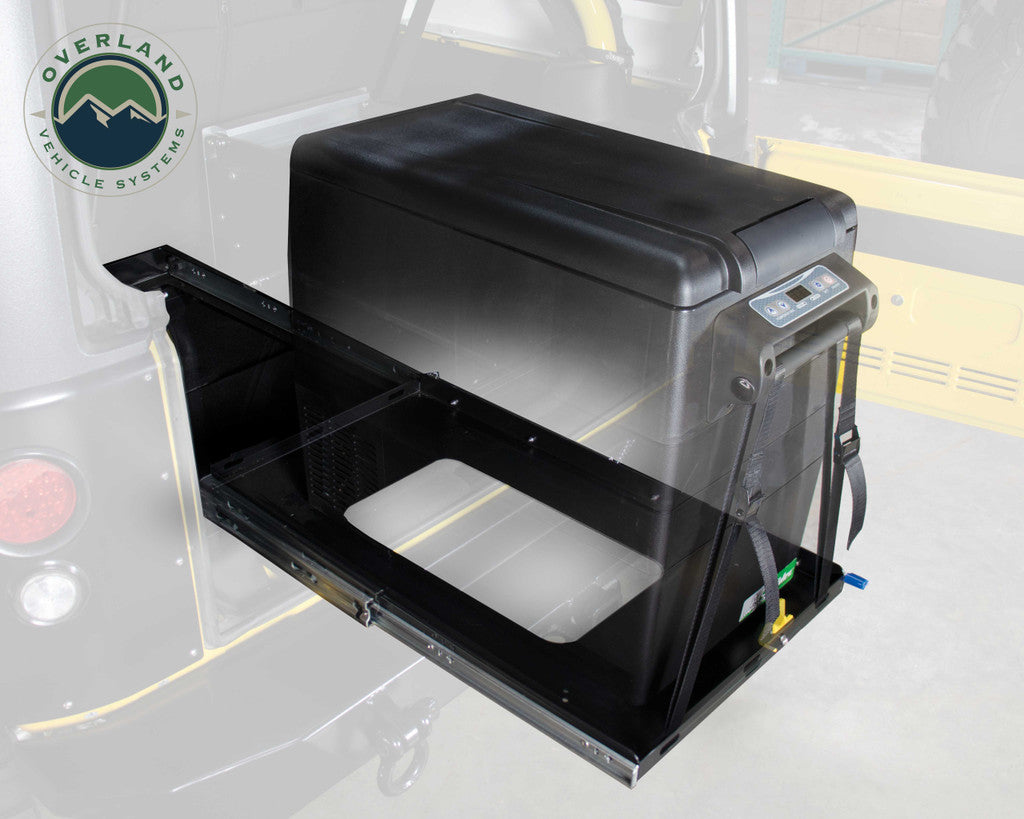 OVERLAND VEHICLE SYSTEMS | Refrigerator Tray With Slide and Tilt Size Small (25049801)