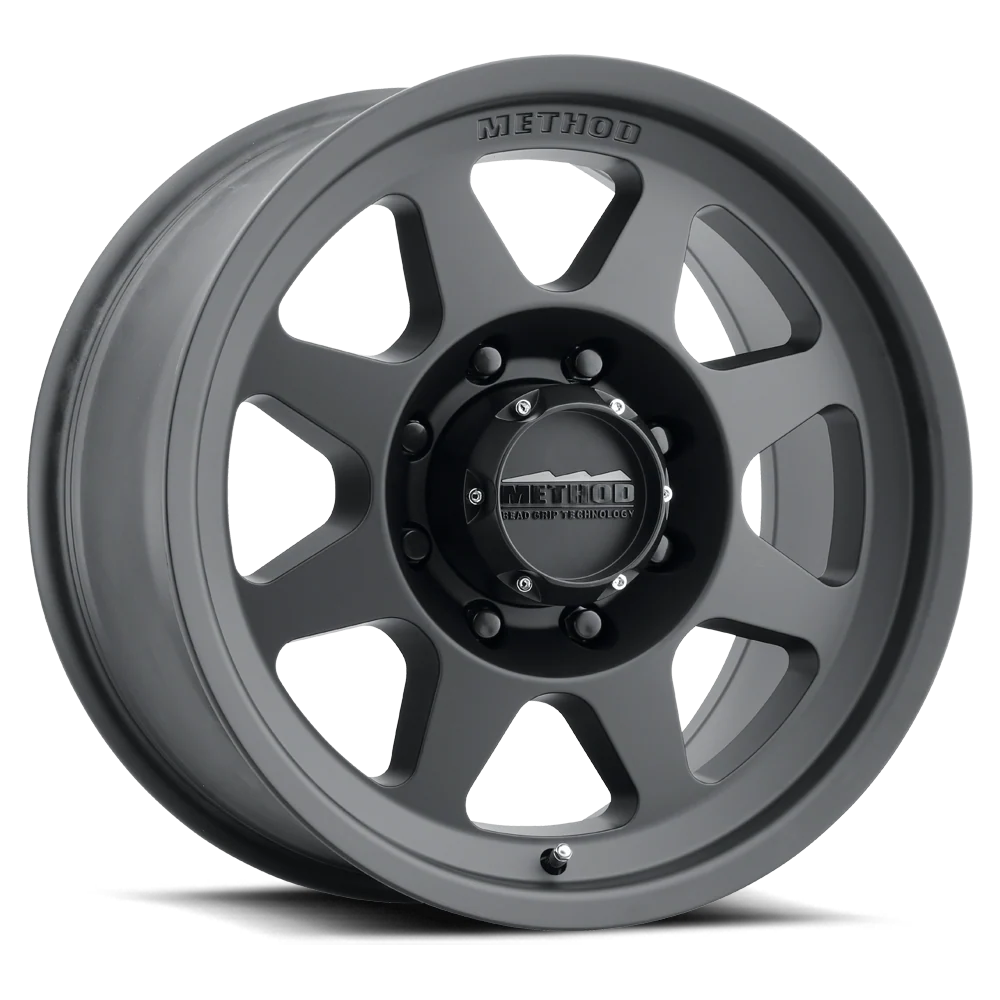 METHOD RACE WHEELS | 701 HD Matte Black Heavy Duty Bead Grip Single Wheel (MR70189080518H)