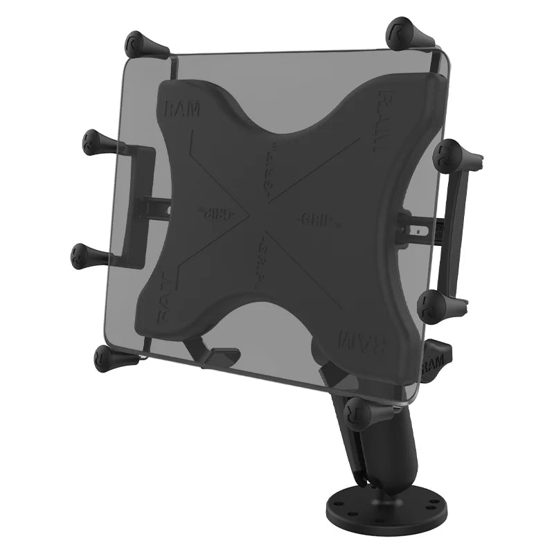 RAM MOUNTS | RAM X-Grip Drill-Down Double Ball Mount for 12"-13" Tablets