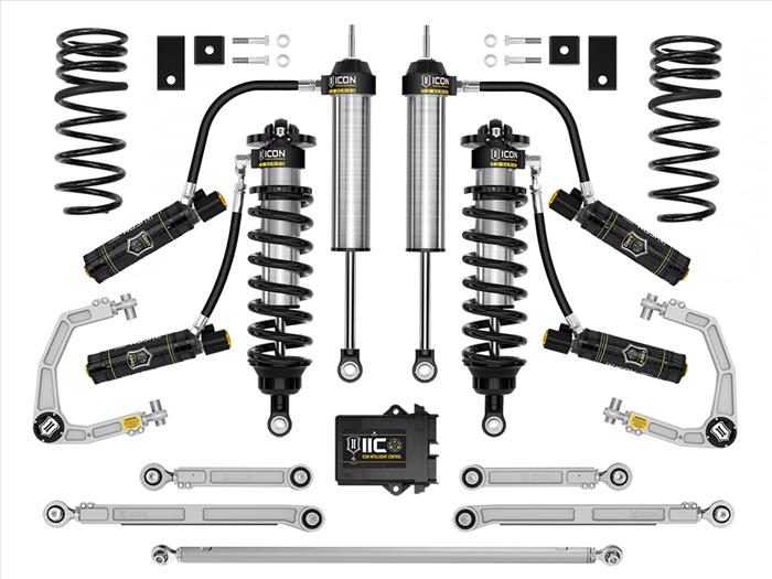 ICON VEHICLE DYNAMICS | Tundra 2022-2023 1.25-3.25" Lift Stage 6 3.0 Suspension System Billet (K53216)
