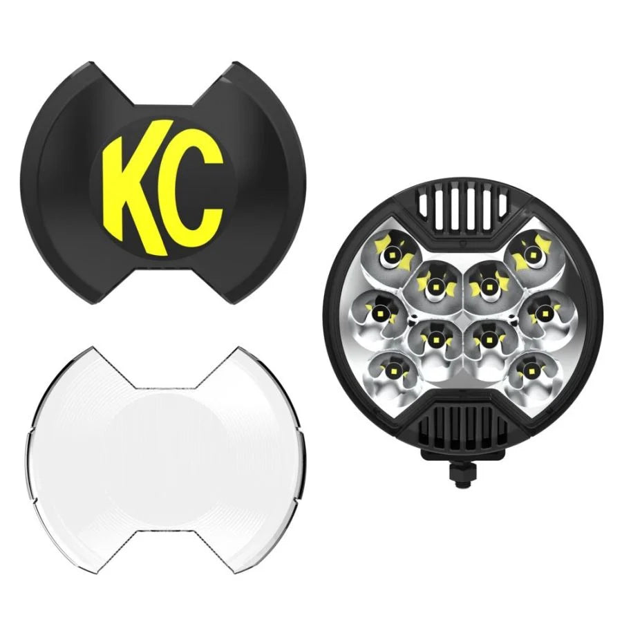 KC HILITES | SlimLite 6” LED - Master Kit - Single Light (1106)