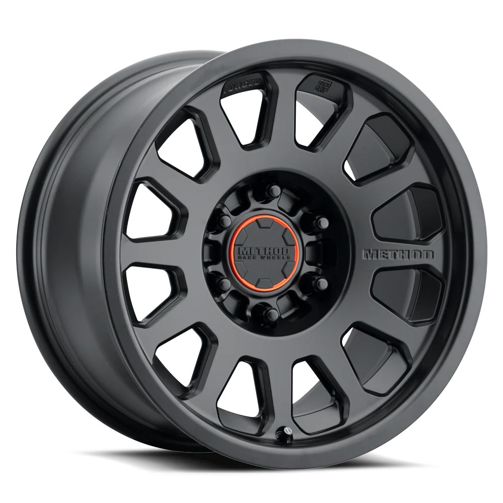 METHOD RACE WHEELS | BLT100 Forged Bead Grip Matte Black Single Wheel (BLT10079060500)