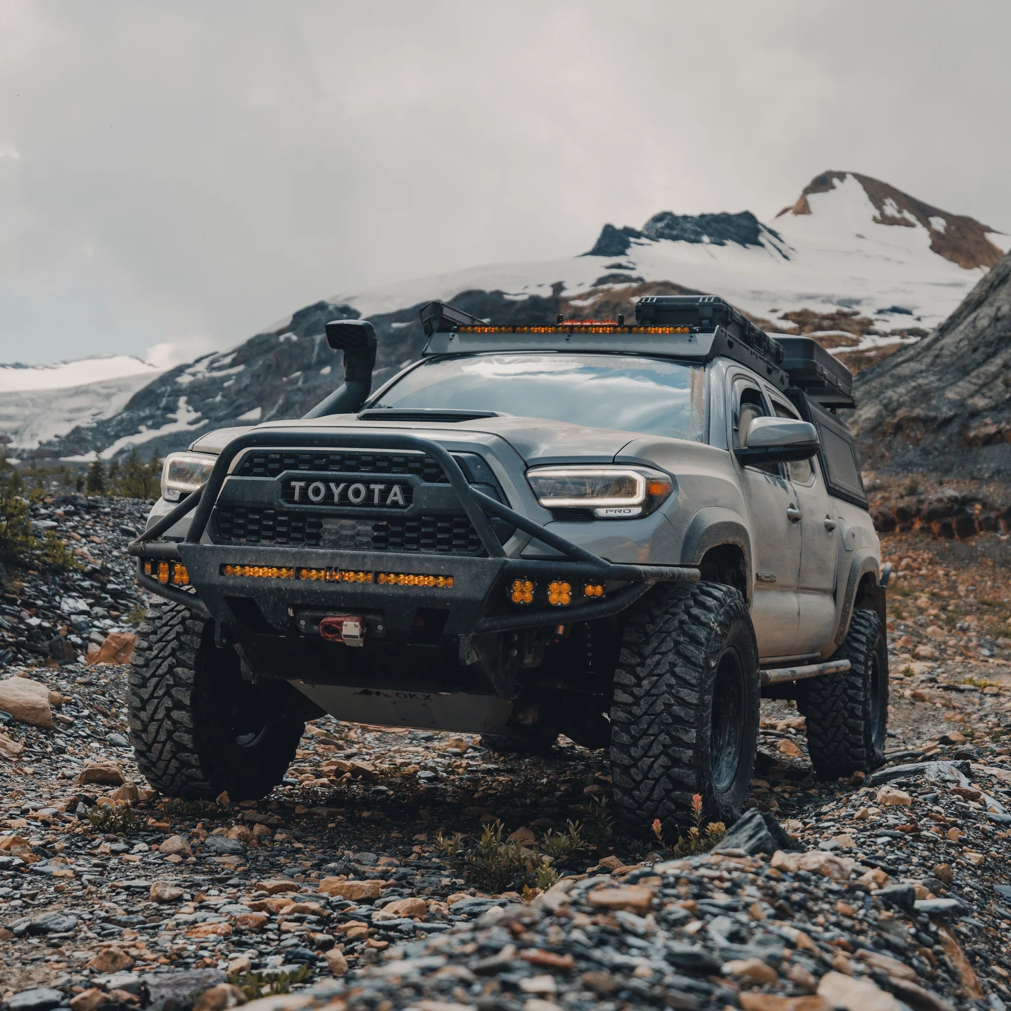 C4 FABRICATION | Tacoma 3rd Gen 2016-2023 Hybrid Front Bumper No Bull Bar