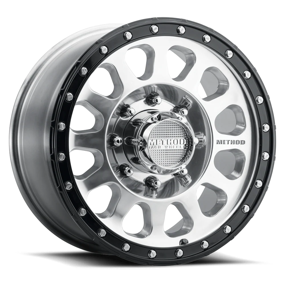 METHOD RACE WHEELS | 315 Polished Gloss Black Lip Standard Single Wheel (MR315785801725)