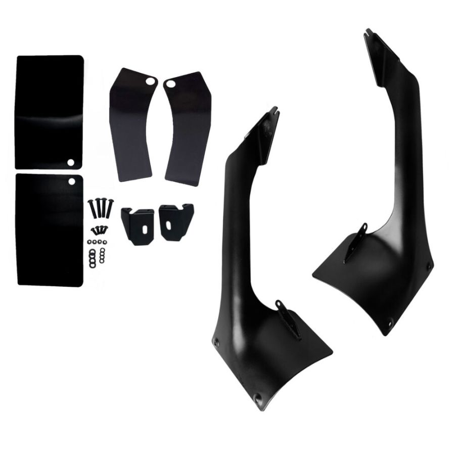 KC HILITES | Bracket Set - 50" Light Bar - Overhead Mount - Pair - for 18-25 Jeep JL / JT (7327)