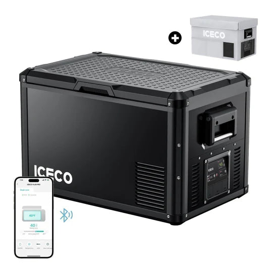 ICECO | 63.4QT VL60ProS With Cover Portable Fridge Electric Cooler