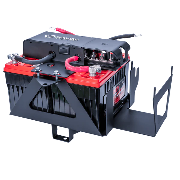 GENESIS OFFROAD | 2007-2018 Jeep Wrangler JK Gen 3 Dual Battery System (131-JKDBK2AG3)