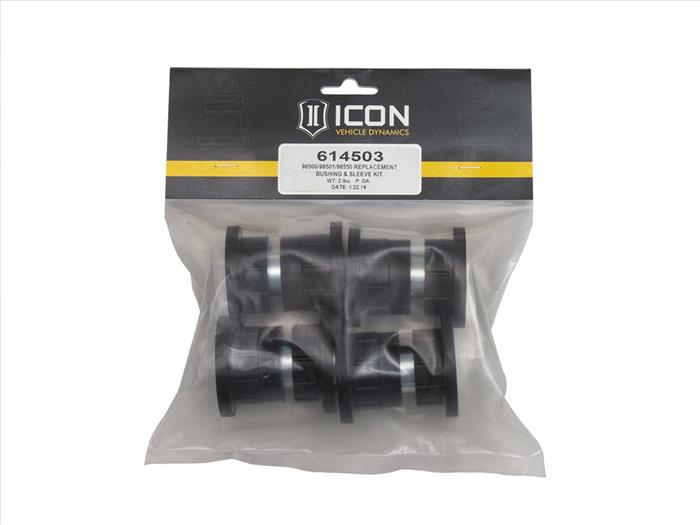 ICON VEHICLE DYNAMICS | 98500 98501 98550 UCA Replacement Bushing & Sleeve Kit (614503)
