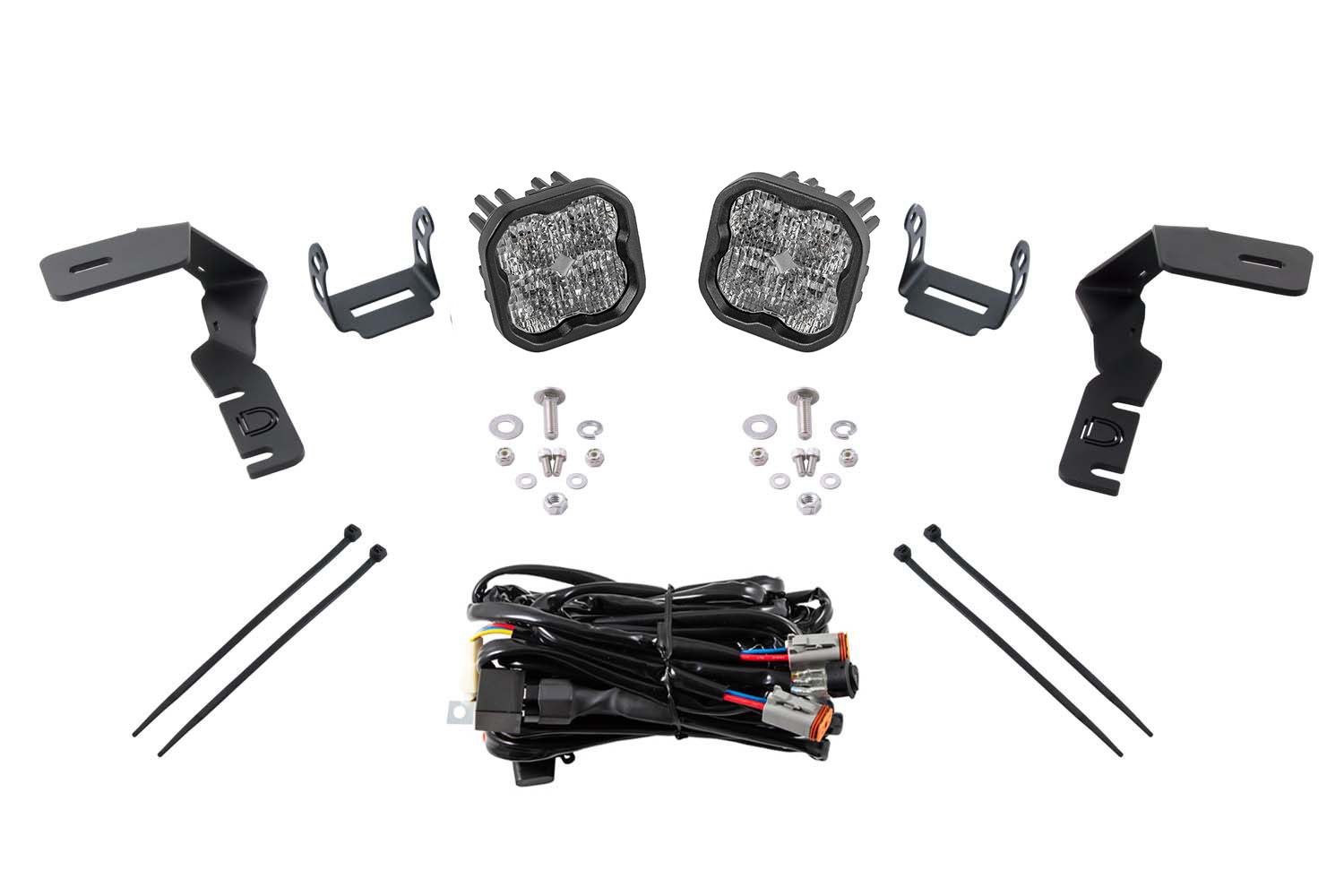 DIODE DYNAMICS | Ford Ranger 2019-2023 Stage Series Backlit Ditch Light Kit