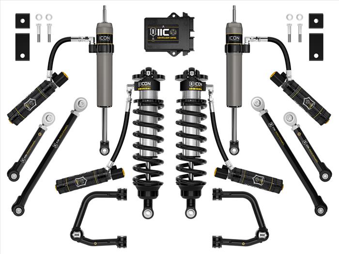 ICON VEHICLE DYNAMICS | Tundra 2022-2023 2-3.25" Lift Stage 4 3.0 Suspension System Tubular (K53214T)