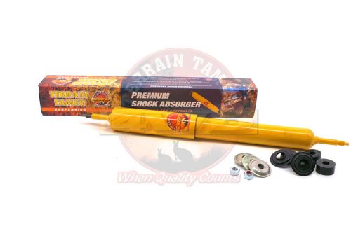 TERRAIN TAMER | Land Cruiser 70 Series HZJ76 & VDJ76 From 1/2007 Front Shock Absorber Raised Height 2" Slimline (G12114)