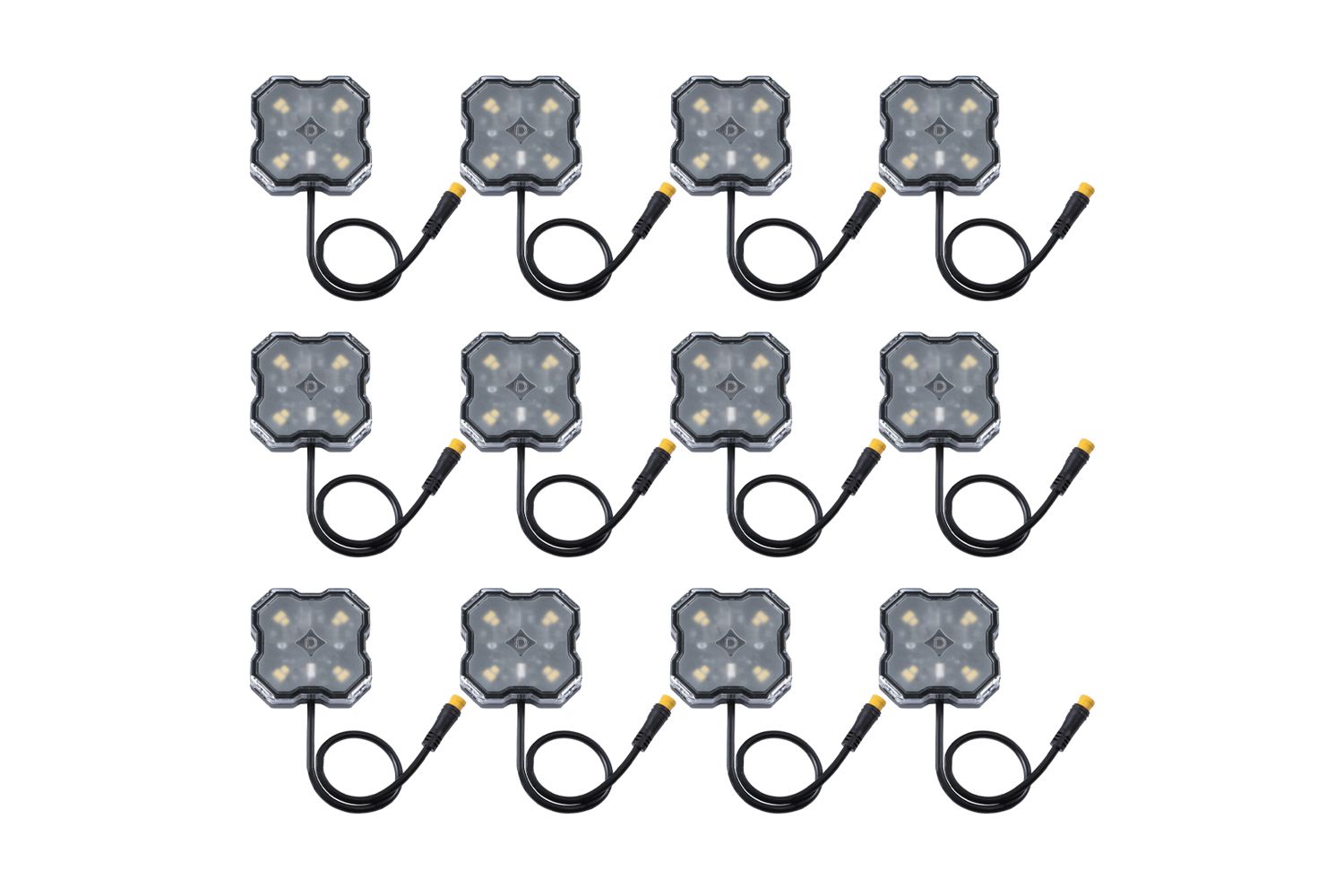DIODE DYNAMICS | Stage Series Single-Color LED Rock Light Kit (12-Pack)