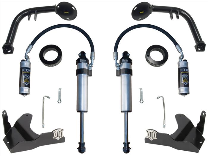 ICON VEHICLE DYNAMICS | 4Runner 5th & 4th Gen 2010-2024 Stage 2 S2 Secondary Shock Upgrade System (K53122)