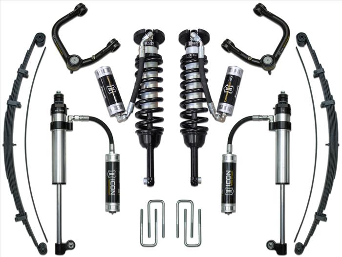 ICON VEHICLE DYNAMICS | Tacoma 3rd Gen & 2nd Gen 2005-2023 0-3.5" Lift Stage 8 Suspension System Tubular UCA (K53008T)