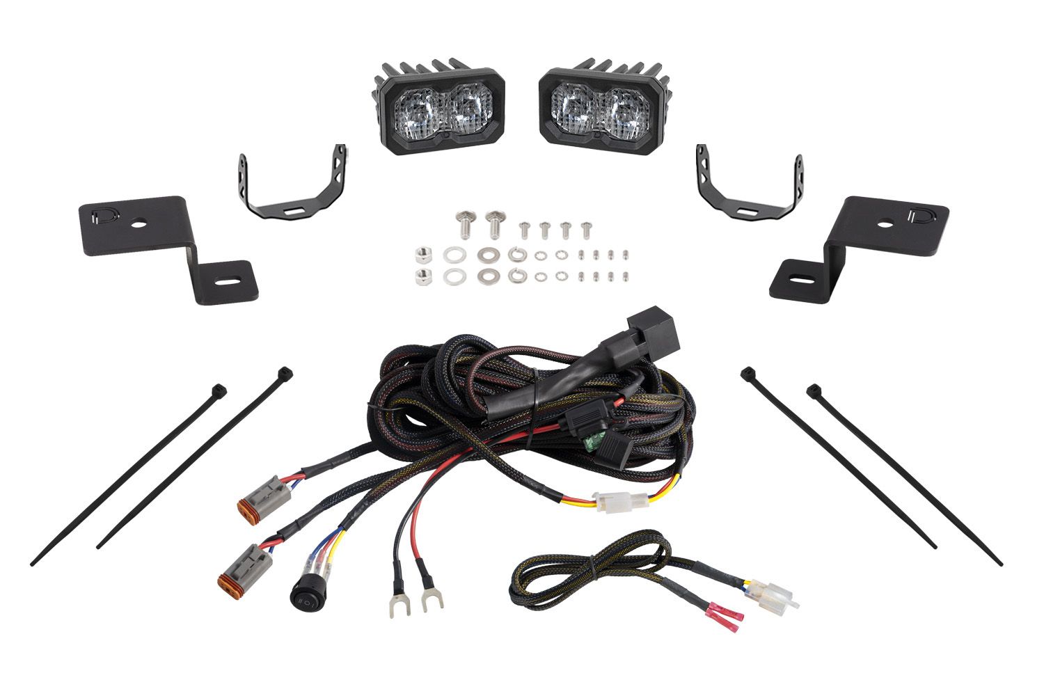 DIODE DYNAMICS | Stage Series Backlit Ditch Light Kit for 2021-2026 Ford F-150