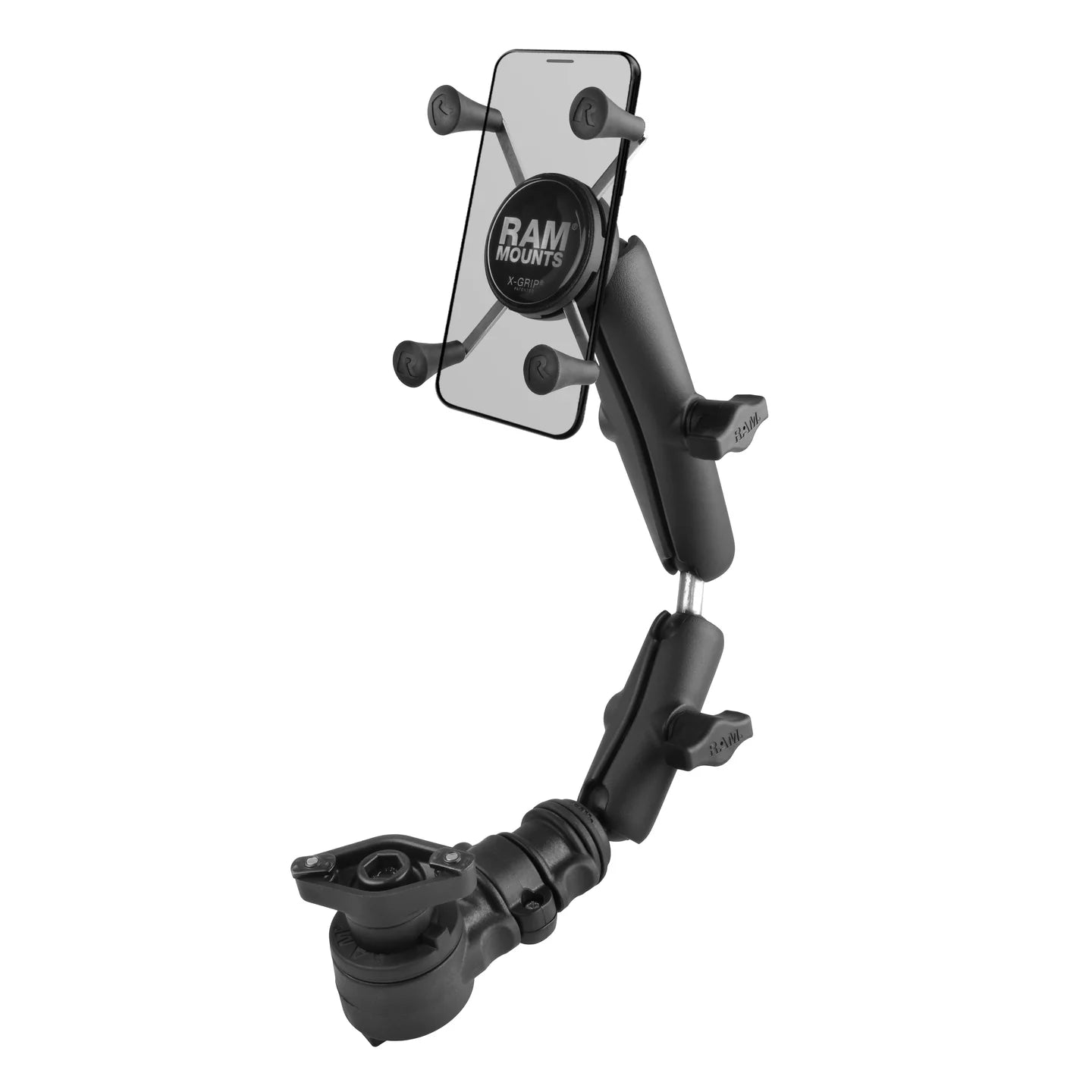 RAM MOUNTS | RAM Phone Mount for Wheelchair Armrests with Quick Release & Swivel